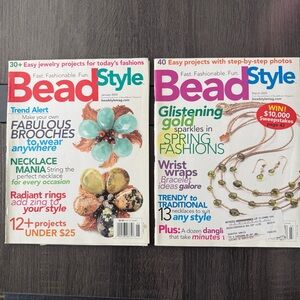 Bead Style Magazine Bundle (2) - January and March 2005